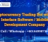 Cryptocurrency Trading Bot with a User Interface Software / Mobile App Development Company
