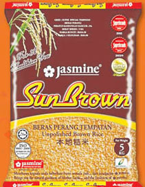 Jasmine Sunbrown Rice - Rice, Pulses & Grain