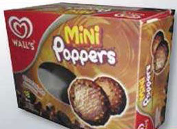 Wall's Mini Poppers - Ice Creams